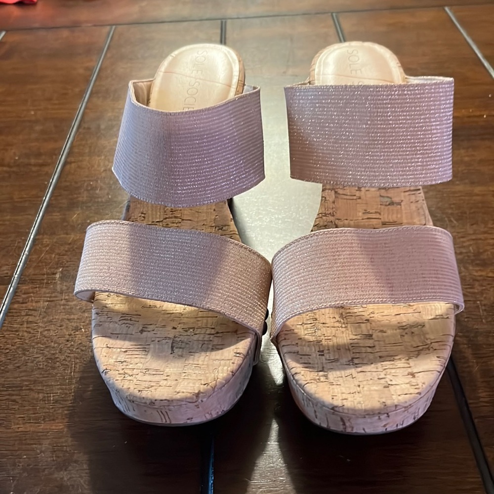 Sole Society platform wedge